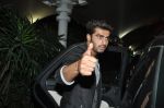 Arjun Kapoor snapped at airport after they return from Delhi on 16th April 2014